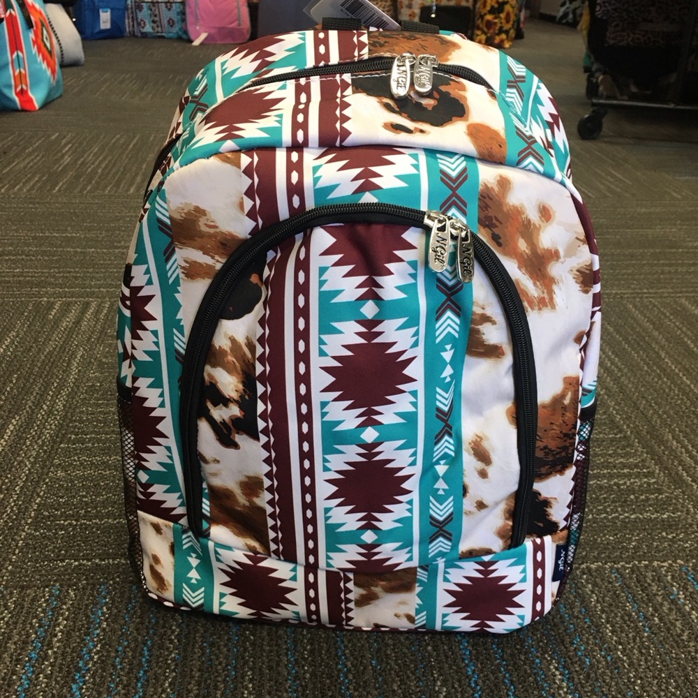 Large Southwest Cow Backpack